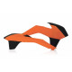 Ouies de radiateurs KTM EXC/EXCF 14-16 + SX/SXF 13-15 - Orange/Noir