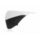 AIR BOX COVER KTM EXC + EXCF 14-16 - WHITE/BLACK