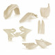 Full kit plastique Yamaha YZ 125/250 15-21 + WR 125/250 2T 15-21 - Sand