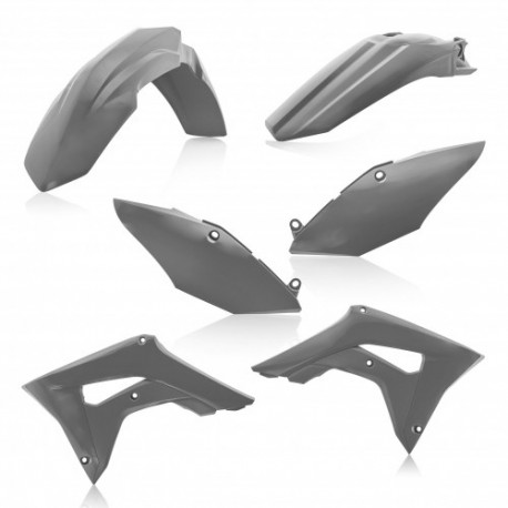 PLASTIC KIT HONDA CRF250 18-21 + CRF450 17-20 - GREY