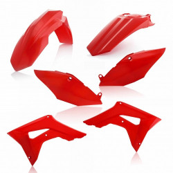 PLASTIC KIT HONDA CRF250 18-21 + CRF450 17-20 - RED