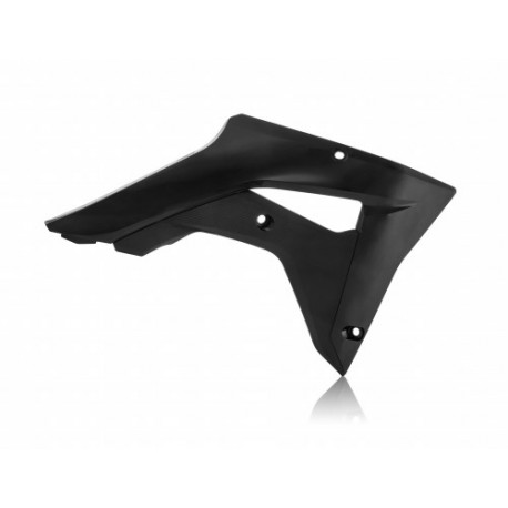 Ouies de radiateurs Honda CRF 250-300 RX 19-23 + CRF 450 X/L/RX 19-20 - Noir