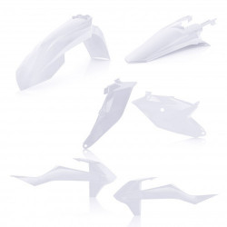 PLASTIC KIT KTM SX 85 19-23 + GASGAS MC 85 21-23 - PURE WHITE