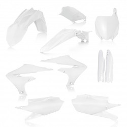 Full kit plastique Yamaha YZF250 19-23 + YZF450 18-22 - 7 PIECES - Blanc
