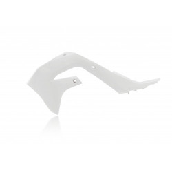 RADIATOR SCOOPS KAWASAKI KX 450 19-23 + KX 250 21-23 - WHITE