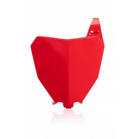 Plaque Avant Honda CRF450 19-20 + CRF250 19-21 - Rouge