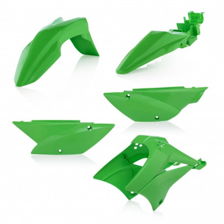 PLASTIC KIT KAWASAKI KLX110 10-23 - GREEN