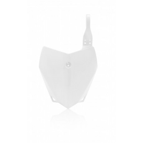 Plaque Avant Kawasaki KLX110 10-23 - Blanc