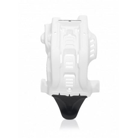 SKID PLATE HVA FE 250/350 20-23 + GASGAS EC-F 250/350 21-23 - WHITE/BLACK