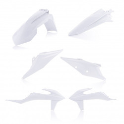 Kit plastique KTM EXC + EXCF + XC-W 20-23 + XCF-W 500 20-23 - Blanc Pure