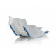 SKID PLATE HVA FE 450/501 20-23 - WHITE/BLUE
