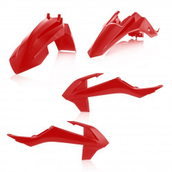 PLASTIC KIT KTM SX 65 16-23 + GASGAS MC 65 21-23 - RED