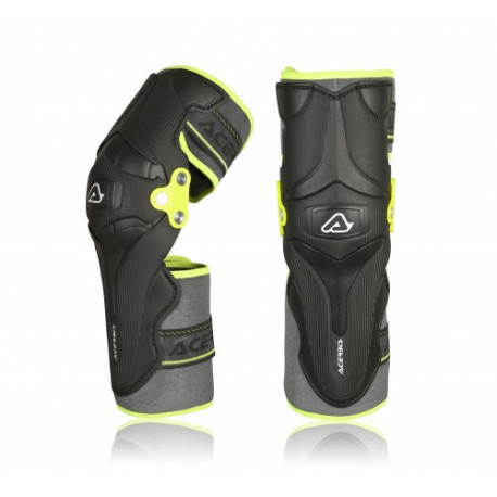 X-STRONG KNEE GUARDS - BLACK/YELLOW