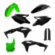 Full Kit Plastique Kawasaki KXF250 17-20 - Noir/Vert