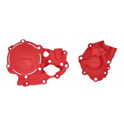 Protection Moteur X-Power Honda CRF250 18-21 + CRF250 RX 19-21 + CRF300 RX 19-21 - Rouge