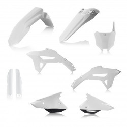 Full Kit Plastique Honda CRF450 21-23 + CRF250 22-23 - Blanc/Noir