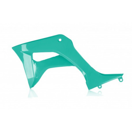 RADIATOR SCOOPS HONDA CRF110 19-23 - TEAL GREEN