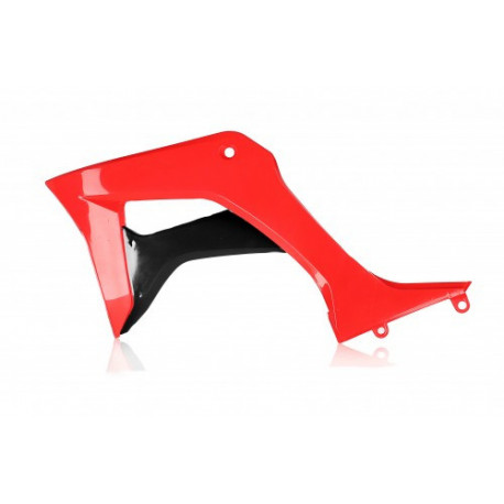 RADIATOR SCOOPS HONDA CRF110 19-23 - RED/BLACK