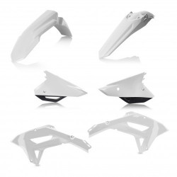 Kit Plastique Honda CRF 250/300 RX 22-23 + CRF 450 RX 21-23 - Blanc/Noir