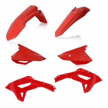 PLASTIC KIT HONDA CRF 250/300 RX 22-23 + CRF 450 RX 21-23 - RED