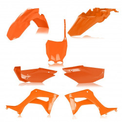 FULL PLASTIC KIT HONDA CRF110 19-23 - ORANGE