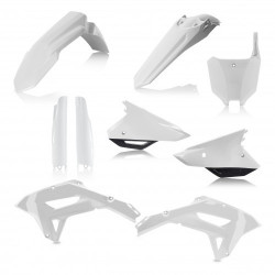 Full Kit Plastique Honda CRF 250/300 RX 22-23 + CRF 450 RX 21-23 - Blanc/Noir