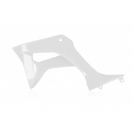 RADIATOR SCOOPS HONDA CRF110 19-23 - WHITE