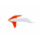 Ouies de radiateurs KTM SX-SXF 19-22 / EXC-EXCF 20-23 - Blanc Pure/Orange