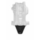 Sabot Moteur KTM SXF/XCF 19-22 + HVA FC 250-350 19-22 + FX 350 20-22 - Blanc/Noir