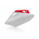 Plaques Latérales Honda CRF450 07-08 - Blanc/Rouge