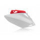 Plaques Latérales Honda CRF450 07-08 - Blanc/Rouge