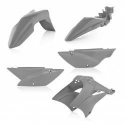 PLASTIC KIT KAWASAKI KLX110 10-23 - GREY