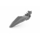 REAR FENDER KAWASAKI KLX110 10-23 - GREY