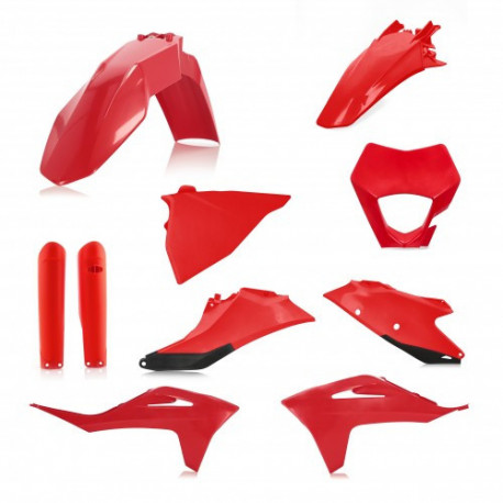 Full Kit Plastique GasGas EC250/300 21-23 + ECF250/350 21-23 - Rouge