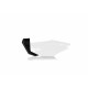 SIDE PANELS HONDA CRF110 19-23 - WHITE/BLACK