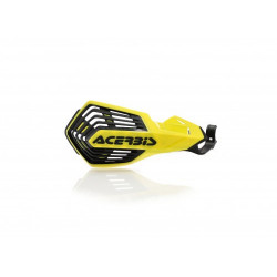 K-FUTURE HANDGUARDS KAWASAKI + SUZUKI + YAMAHA (VARIOUS MODELS) - YELLOW/BLACK