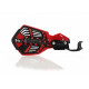 Protèges mains K-FUTURE Honda CRF450 21-23 + CRF450 RX 21-23 - Rouge/Noir