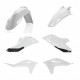 PLASTIC KIT GASGAS EX300 21-23 + EXF250/350/450 + MC125 + MCF250/450 21-23 - WHITE/BLACK