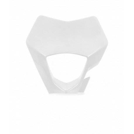 Masque pour Plaque Phare GasGas EC 21-23 + ECF 21-23 - Blanc