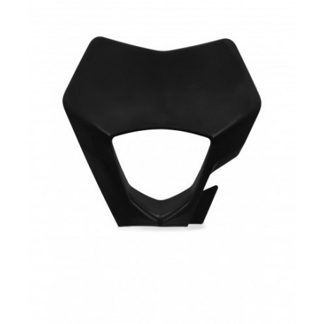 Masque pour Plastique supérieur pour Plaque Phare GasGas EC 21-23 + ECF 21-23 - Noir