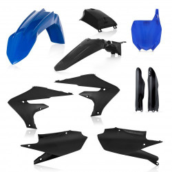 Full kit plastique Yamaha YZF250 19-23 + YZF450 18-22 - 7 PIECES - Noir/Bleu