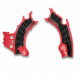 Protection Cadre X-Grip Honda CRF450 21-23 + CRF250 22-23 - Rouge/Noir