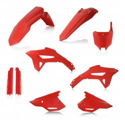 Full Kit Plastique Honda CRF450 21-23 + CRF250 22-23 - Rouge