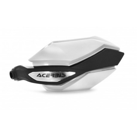 ARGON HANDGUARDS HONDA + APRILIA + BENELLI - WHITE/BLACK