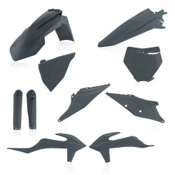 FULL PLASTIC KIT KTM SX/SXF 19-22 - METALLIC GRAY