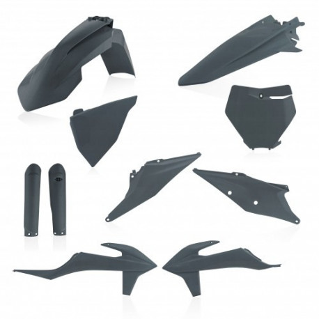 Full Kit Plastique KTM SX/SXF 19-22 - Gris Métallique