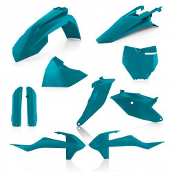 FULL PLASTIC KIT KTM SX 85 18-23 + GASGAS MC 85 21-23 - METALLIC TURQUOISE