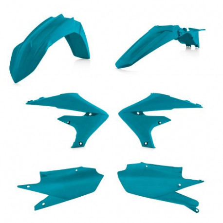 Kit Plastique Yamaha YZ 250 F/450 F 19-23 + WRF 450 19-23 + WRF 250 20-23 - Turquoise Métallique