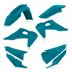 Kit Plastique HVA TC/FC 19-22 - Turquoise Métallique