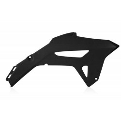 Ouies de radiateurs Honda CRF450 21-23 + CRF250 22-23 - Noir Métallique